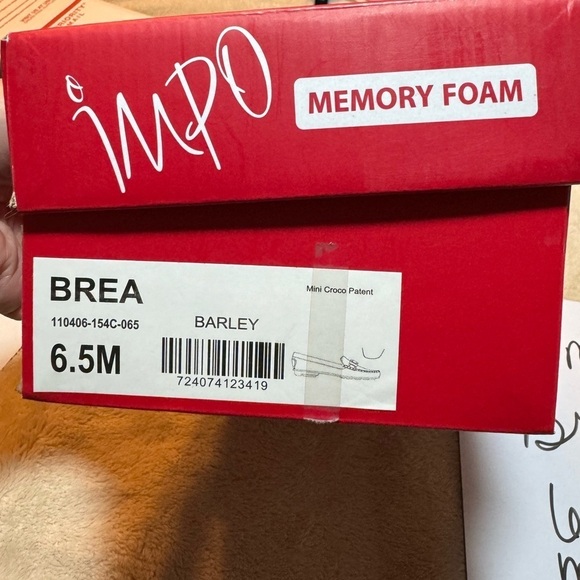 Impo Brea Mini Croco Patent Loafers 6.5 M - Picture 9 of 10